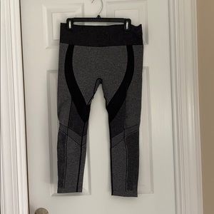 Black and grey leggings